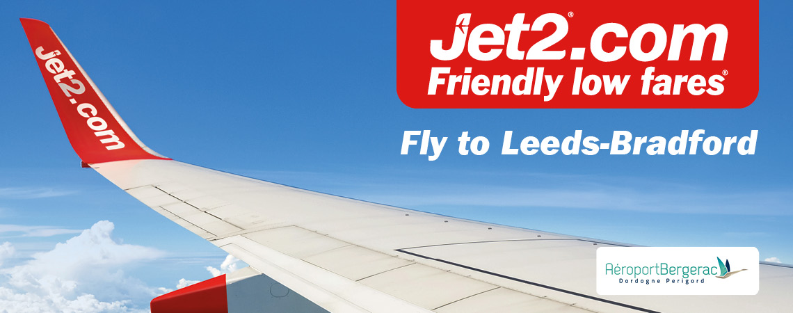 Bergerac Leeds Bradford jet2