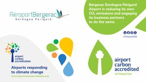 Bergerac Airport carbon accreditation level 3